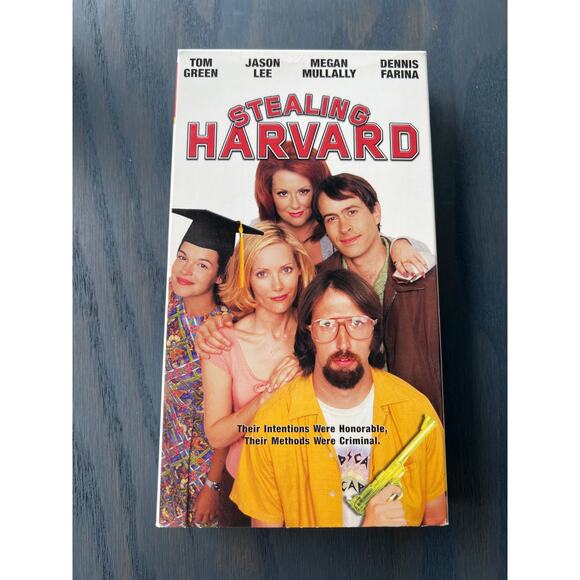Stealing Harvard Tom Green Comedy Movie Vintage 2003 VHS Tape Pre-Loved - Picture 1 of 4